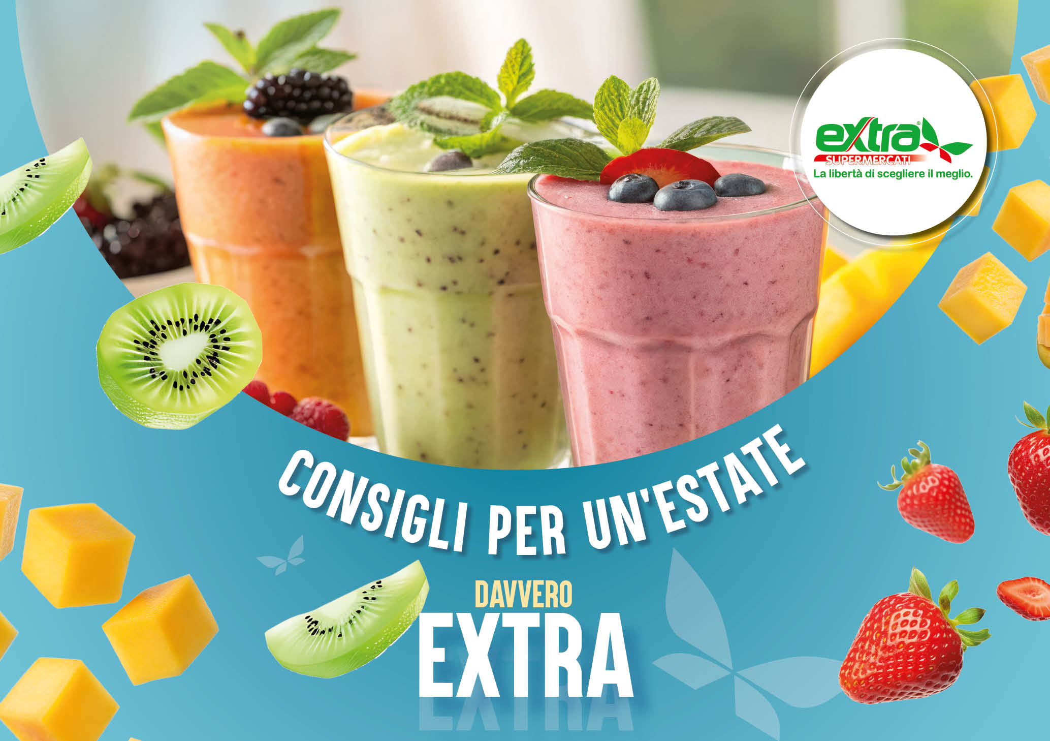 Estate Extra: frutta di stagione, gelati artigianali e frappè per rinfrescare le tue giornate